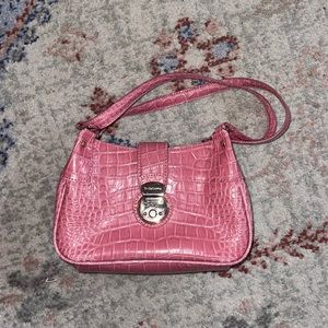 Lic Claiborne Pink Leather Purse